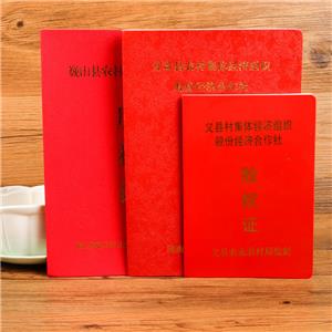 義縣章縣股權(quán)證